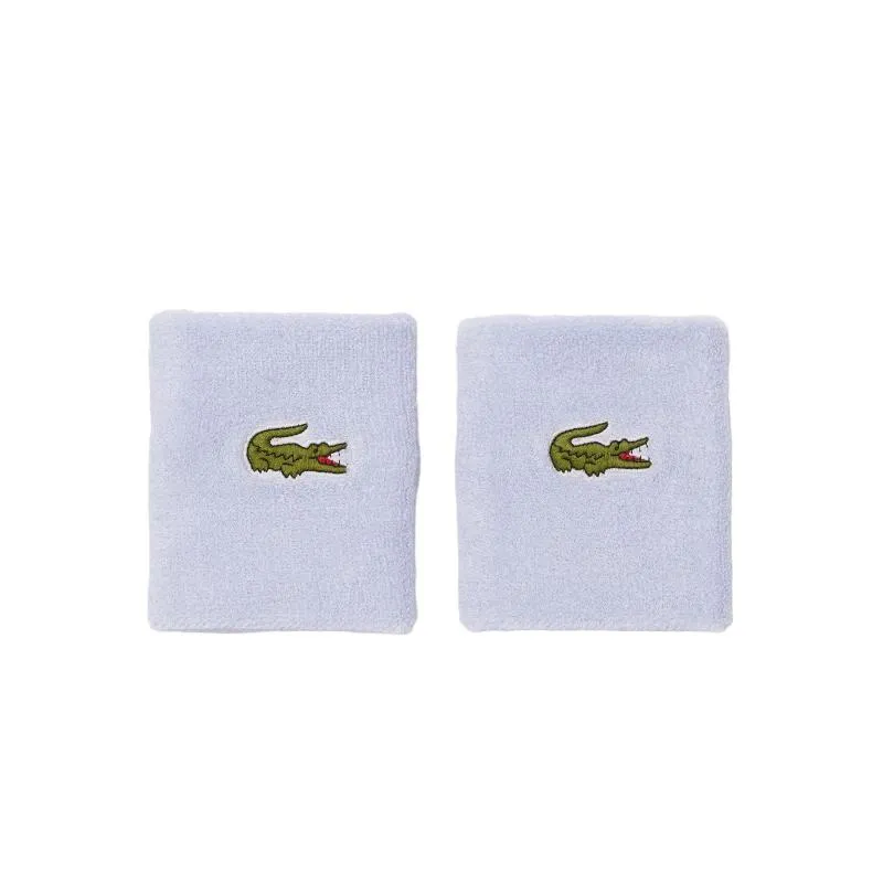 Lacoste Sky Blue Wristbands 2 Units