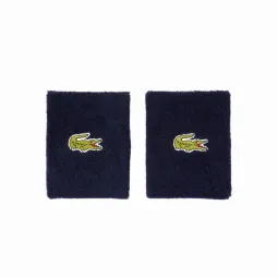 Lacoste Navy Blue Wristbands 2 Units