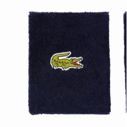 Lacoste Navy Blue Wristbands 2 Units