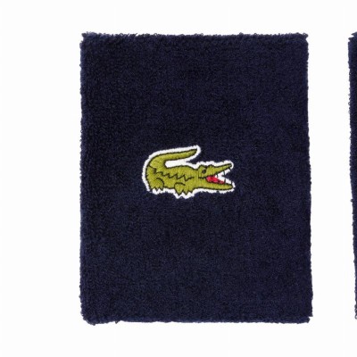 Lacoste Navy Blue Wristbands 2 Units