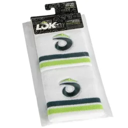Lok Smay Long White Wristbands 2 Units