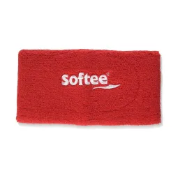 Softee Wide Red Wristbands 1 Unit