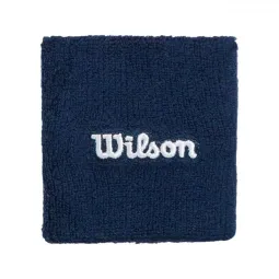 Wilson Navy Blue Wristbands 2 Units