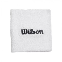 Wilson White Wristbands 2 Units