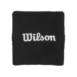 Wilson Black Wristbands 2 Units