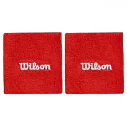 Wilson Red Wristbands 2 Units