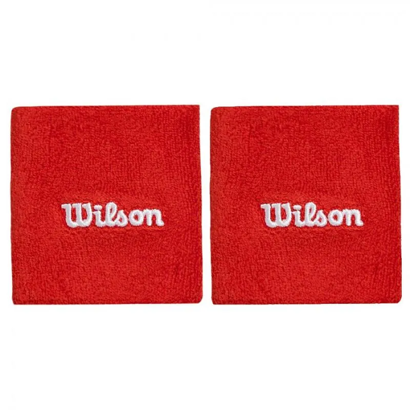 Wilson Red Wristbands 2 Units