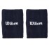 Wilson Wide Terry Navy Blue Wristbands 2 Units