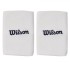 Wilson Wide Terry White Wristbands 2 Units