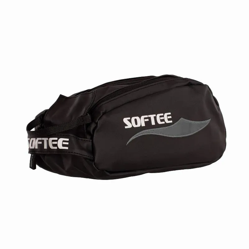 Softee Air Black Gray Toiletry Bag