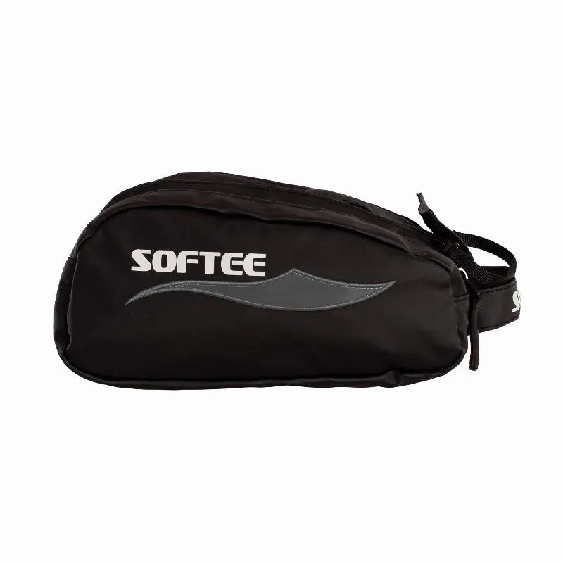 Softee Air Black Gray Toiletry Bag