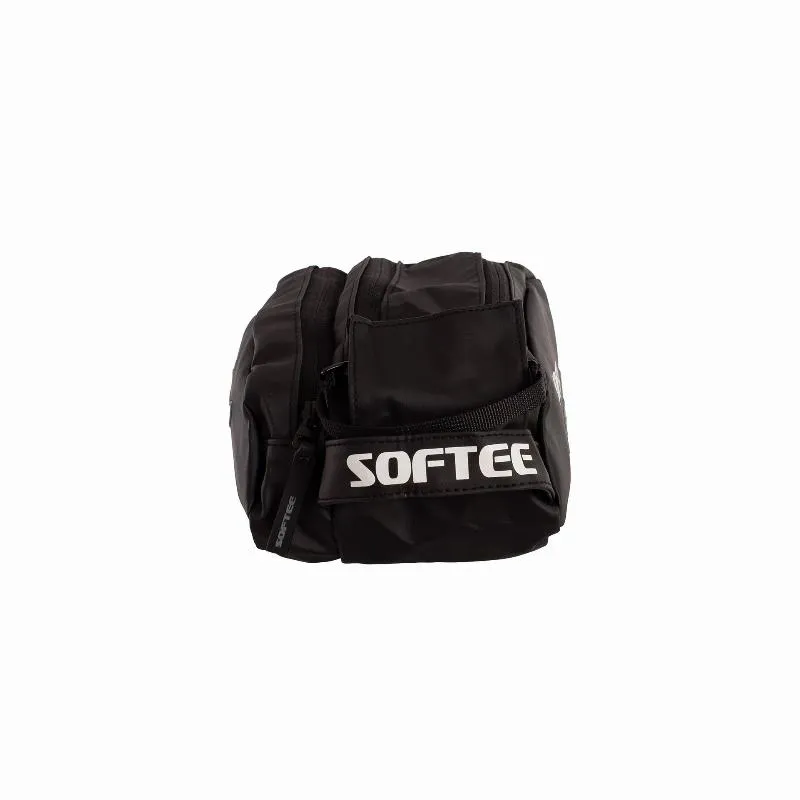 Softee Air Black Gray Toiletry Bag