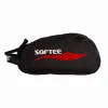 Softee Air Black Red Toiletry Bag