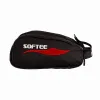 Softee Air Black Red Toiletry Bag