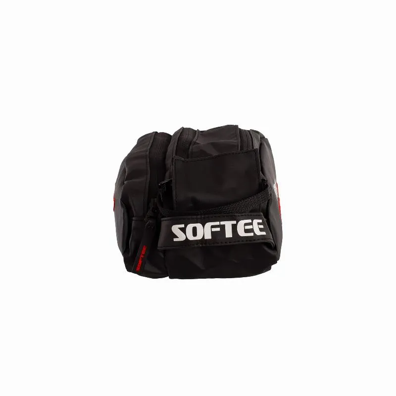 Softee Air Black Red Toiletry Bag