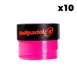 Bullpadel Plain Pink Overgrips 10 Units