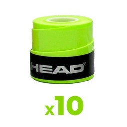 Overgrip Head Xtreme Soft Yellow 10 Units