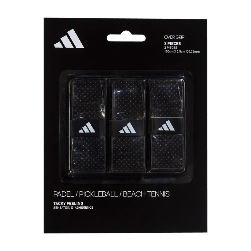 Overgrips Adidas Tacky Feeling Black 3 Units