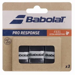Overgrips Babolat Pro Response Negro 3 Unidades