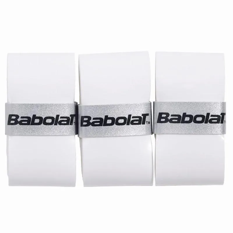 Overgrips Babolat Pro Tour 2.0 Blanco 3 Unidades