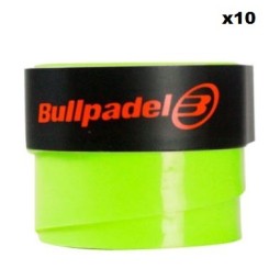 Overgrips Bullpadel Yellow Sulfur Smooth 10 Units