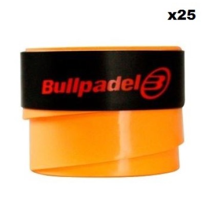 Overgrips Bullpadel Smooth Orange 25 Units 