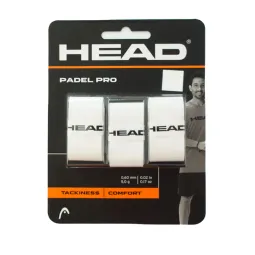 Overgrips Head Padel Pro White 3 Units