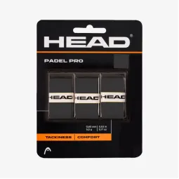 Overgrips Head Padel Pro Black 3 Units