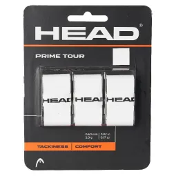 Overgrips Head Prime Tour White 3 Units