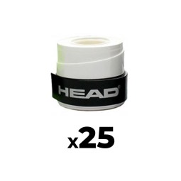 Overgrips Head Xtreme Soft White 25 Units