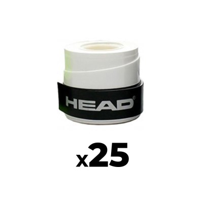 Overgrips Head Xtreme Soft White 25 unites