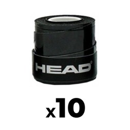 Overgrips Head Xtreme Soft Black 10 Units