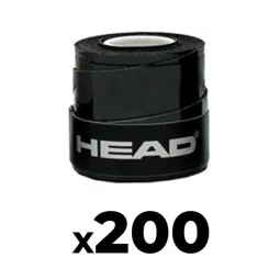 Overgrips Head Xtreme Soft Black 200 Units