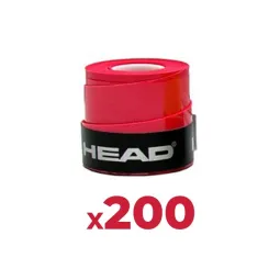 Overgrips Head Xtreme Soft Red 200 Units