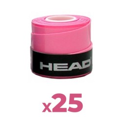 Overgrips Head Xtreme Soft Pink 25 Units