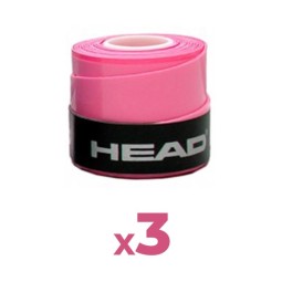 Overgrips Head Xtreme Soft Pink 3 Units