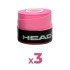 Overgrips Head Xtreme Soft Pink 3 Units