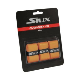 Siux For All Orange Overgrips 3 Units