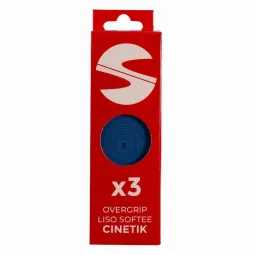 Softee Cinetik Smooth Blue Overgrips 3 Units