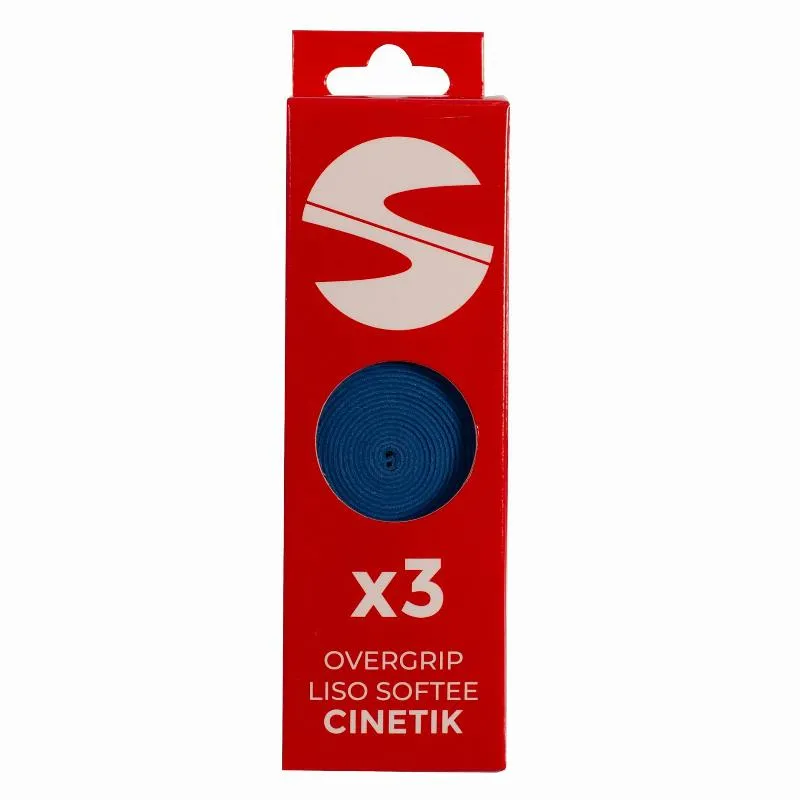 Softee Cinetik Smooth Blue Overgrips 3 Units