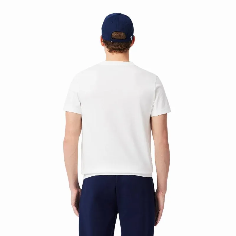 Pack Lacoste Novak Djokovic White T-Shirt and Navy Cap
