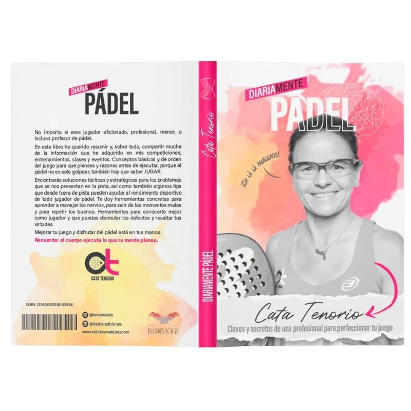 Pack Cata Tenorio Addictive Javea C10 Glasses + Padel Book