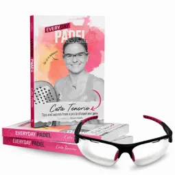 Pack Cata Tenorio Addictive Javea C10 lunettes + English Padel Book