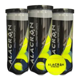Pack de 3 Botes de Pelotas Alacran Nitro Pro