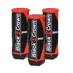 Pack of 3 Black Crown Ball Canisters