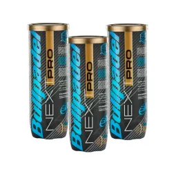 Pack of 3 Pots of Bullpadel Balls FIP Next Pro