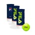 Pack of 3 Cans of Fila Padel Premium Pro Balls