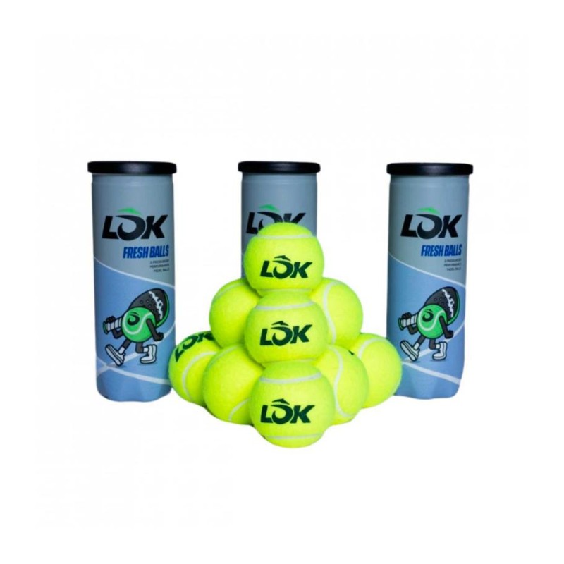 Pack of 3 Lok Fresh Ball Canisters