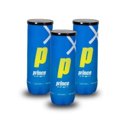Pack of 3 Prince Padel Open Ball Canisters
