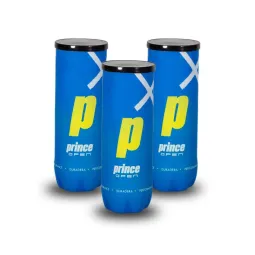 Pack of 3 Prince Padel Open Ball Canisters